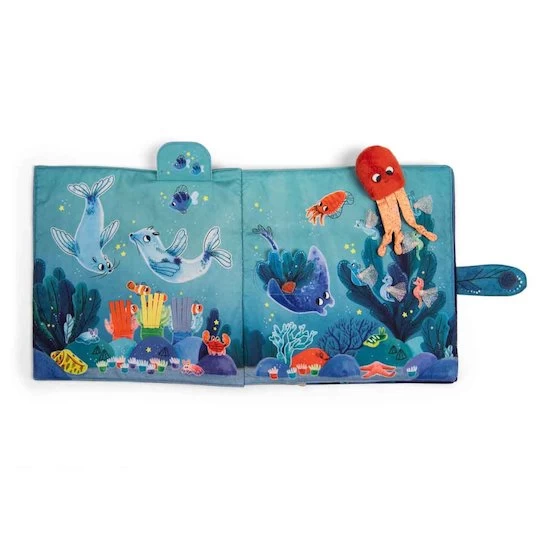 Moulin Roty Grand Livre Tissu D'activités Les Aventures De Paulie 7 Moulin Roty Grand Livre Tissu D'activités Les Aventures De Paulie – Image 5