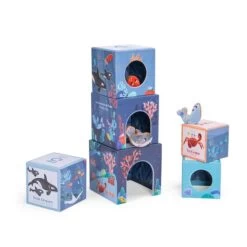 Moulin Roty Cubes Empilables Les Aventures De Paulie -Magasin de jouets 3575676763650 3575676763650 4BaseMedia 550Wx550H