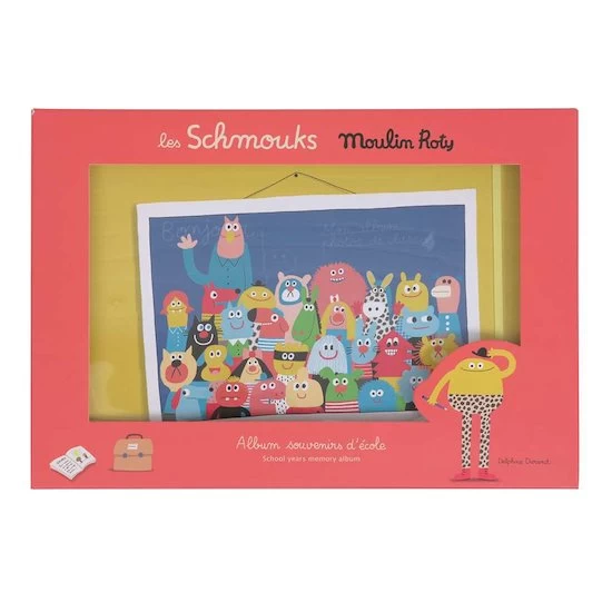 Moulin Roty Album Souvenirs D'école Les Schmouks 3 Moulin Roty Album Souvenirs D'école Les Schmouks