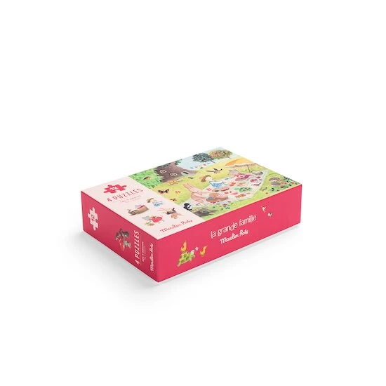 Moulin Roty 4 Mini Puzzles Des Saisons 5 Moulin Roty 4 Mini Puzzles Des Saisons – Image 3