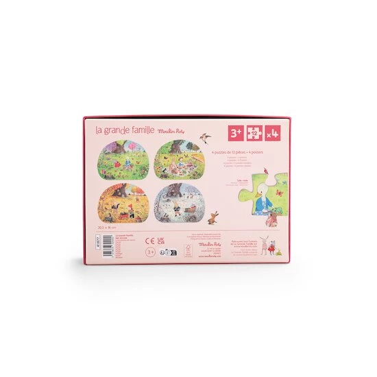 Moulin Roty 4 Mini Puzzles Des Saisons 7 Moulin Roty 4 Mini Puzzles Des Saisons – Image 5