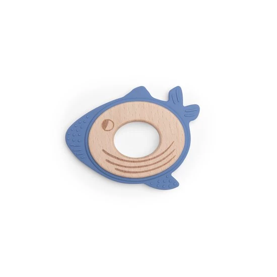 Moulin Roty Anneau De Dentition Bois Et Silicone Baleine 4 Moulin Roty Anneau De Dentition Bois Et Silicone Baleine – Image 2