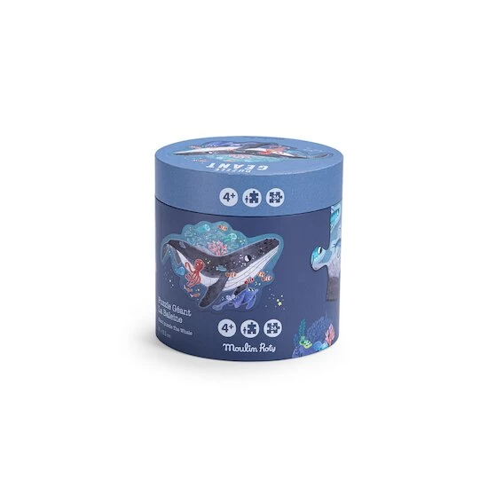 Moulin Roty Puzzle Géant Baleine 4 Moulin Roty Puzzle Géant Baleine – Image 2