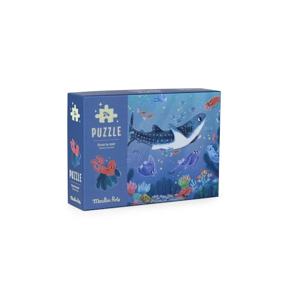 Moulin Roty Puzzle Phosphorescent Sous La Mer 3 Moulin Roty Puzzle Phosphorescent Sous La Mer