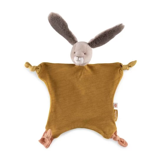 Moulin Roty Doudou Lapin Ocre 4 Moulin Roty Doudou Lapin Ocre – Image 2