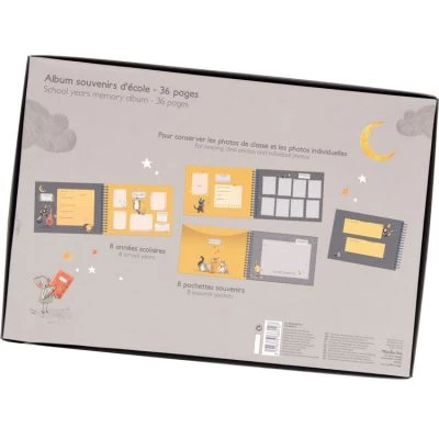 Moulin Roty Album Souvenirs école Les Moustaches 7 Moulin Roty Album Souvenirs école Les Moustaches – Image 5