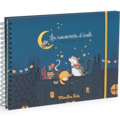 Moulin Roty Album Souvenirs école Les Moustaches 8 Moulin Roty Album Souvenirs école Les Moustaches – Image 6