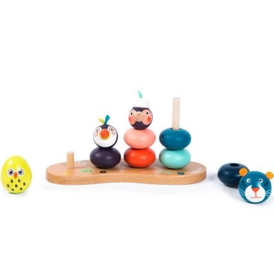 Moulin Roty Animaux à Empiler Dans La Jungle 5 Moulin Roty Animaux à Empiler Dans La Jungle – Image 3