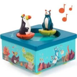 Moulin Roty Boîte à Musique Magnétique Dans La Jungle