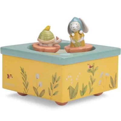 Moulin Roty Boîte à Musique Trois Petits Lapins 4 Moulin Roty Boîte à Musique Trois Petits Lapins – Image 2