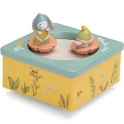 Moulin Roty Boîte à Musique Trois Petits Lapins