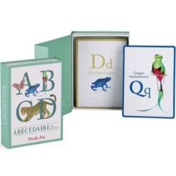 Moulin Roty Cartes Abécédaire Des Animaux -Magasin de jouets cartes abecedaire des animaux 4