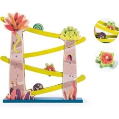 Moulin Roty Cascade Pour Toupies Dans La Jungle -Magasin de jouets cascade pour toupies dans la jungle 3