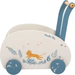 Moulin Roty Chariot De Marche Lion Sous Mon Baobab -Magasin de jouets chariot de marche lion sous mon baobab 3