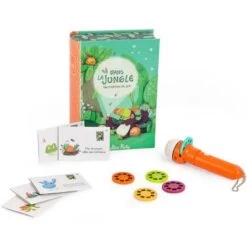 Moulin Roty Coffret Lampe à Histoires Dans La Jungle