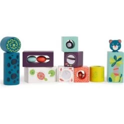 Moulin Roty Cubes D'activités Dans La Jungle -Magasin de jouets cubes d activites dans la jungle 2
