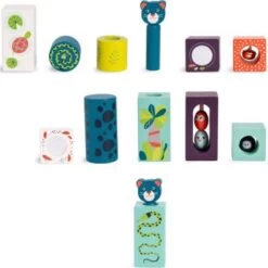 Moulin Roty Cubes D'activités Dans La Jungle -Magasin de jouets cubes d activites dans la jungle 3