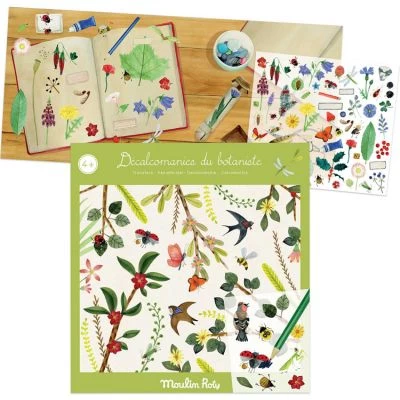 Moulin Roty Décalcomanies Du Botaniste 3 Moulin Roty Décalcomanies Du Botaniste
