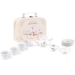 Moulin Roty Dînette Service à Thé En Porcelaine La Petite école De Danse -Magasin de jouets dinette service a the en porcelaine la petite ecole de danse 3