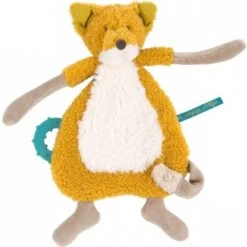 Moulin Roty Doudou De Dentition Renard Chaussette Le Voyage D'Olga