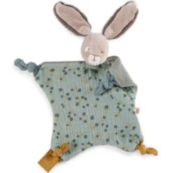 Moulin Roty Doudou Plat Lapin Sauge Trois Petits Lapins -Magasin de jouets doudou plat lapin sauge trois petits lapins 3