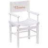 Moulin Roty Fauteuil Metteur En Scène Blanc Personnalisable -Magasin de jouets fauteuil metteur en scene blanc personnalisable