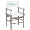 Moulin Roty Fauteuil Metteur En Scène Gris Personnalisable -Magasin de jouets fauteuil metteur en scene gris personnalisable