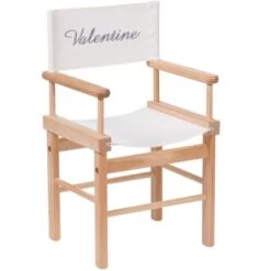 Moulin Roty Fauteuil Metteur En Scène Naturel Personnalisable