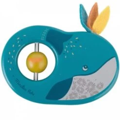 Moulin Roty Hochet En Bois Baleine Joséphine Le Voyage D'Olga