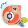 Moulin Roty Hochet En Bois Koco Le Koala Dans La Jungle -Magasin de jouets hochet en bois koco le koala dans la jungle
