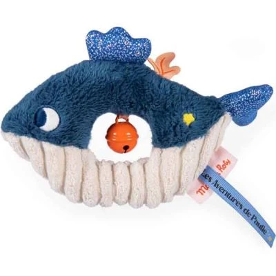 Moulin Roty Hochet Grelot Baleine Les Aventures De Paulie 4 Moulin Roty Hochet Grelot Baleine Les Aventures De Paulie – Image 2