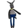 Moulin Roty Hochet Peluche Anatole L'âne Pomme Des Bois (35 Cm) -Magasin de jouets hochet peluche anatole l ane pomme des bois 35 cm
