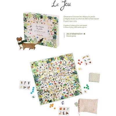 Moulin Roty Jeu D'observation Et De Rapidité Les Trésors Du Jardin Le Jardin Du Moulin 6 Moulin Roty Jeu D'observation Et De Rapidité Les Trésors Du Jardin Le Jardin Du Moulin – Image 4