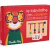 Moulin Roty Jeu En Bois Labyrinthe Des Couleurs -Magasin de jouets jeu en bois labyrinthe des couleurs