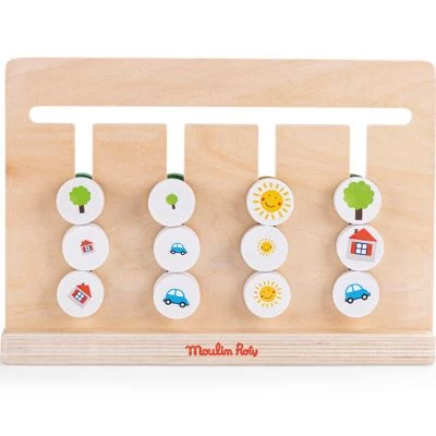 Moulin Roty Jeu En Bois Labyrinthe Des Couleurs 4 Moulin Roty Jeu En Bois Labyrinthe Des Couleurs – Image 2