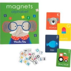Moulin Roty Jeu Magnétique Alphabet -Magasin de jouets jeu magnetique alphabet 3