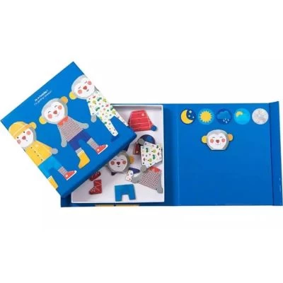 Moulin Roty Jeu Magnétique Je M'habille 4 Moulin Roty Jeu Magnétique Je M'habille – Image 2