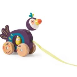 Moulin Roty Jouet à Tirer Pakou Le Toucan Dans La Jungle