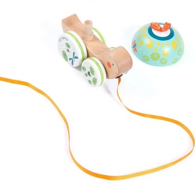 Moulin Roty Jouet à Tirer Tortue Dans La Jungle 5 Moulin Roty Jouet à Tirer Tortue Dans La Jungle – Image 3