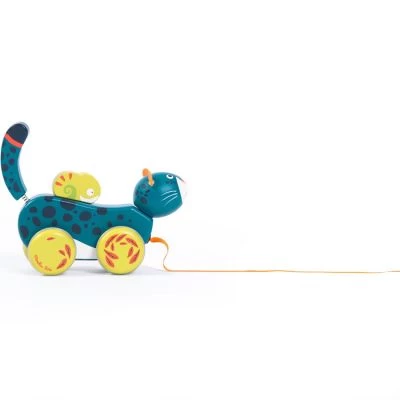 Moulin Roty Jouet à Tirer Zimba La Panthère Dans La Jungle 4 Moulin Roty Jouet à Tirer Zimba La Panthère Dans La Jungle – Image 2