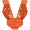 Moulin Roty Lettre V En Bois Crabe Orange -Magasin de jouets lettre v en bois crabe orange