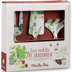 Moulin Roty Lot De 3 Outils De Jardinage Le Jardin Du Moulin -Magasin de jouets lot de 3 outils de jardinage le jardin du moulin 3