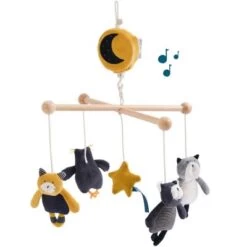 Moulin Roty Mobile Musical Chats Les Moustaches