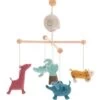 Moulin Roty Mobile Musical Savane Sous Mon Baobab -Magasin de jouets mobile musical savane sous mon baobab