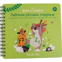 Moulin Roty Peinture Pinceau Magique Dans La Jungle -Magasin de jouets peinture pinceau magique dans la jungle 2