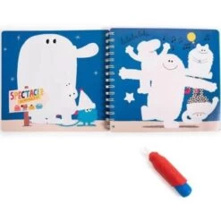 Moulin Roty Peinture Pinceau Magique Les Schmouks -Magasin de jouets peinture pinceau magique les schmouks 2