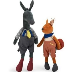 Moulin Roty Peluche Anatole L'âne Pomme Des Bois (49 Cm) -Magasin de jouets peluche anatole l ane pomme des bois 49 cm 3