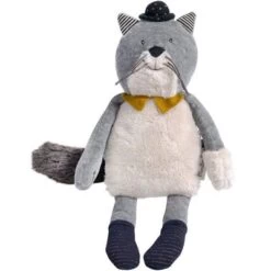 Moulin Roty Peluche Chat Fernand Les Moustaches (31 Cm)