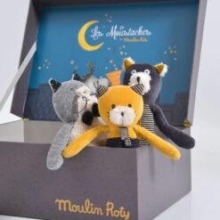 Moulin Roty Peluche Chat Lulu Les Moustaches (18 Cm) -Magasin de jouets peluche chat lulu les moustaches 18 cm 10