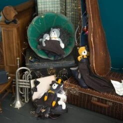 Moulin Roty Peluche Chat Lulu Les Moustaches (18 Cm) -Magasin de jouets peluche chat lulu les moustaches 18 cm 9